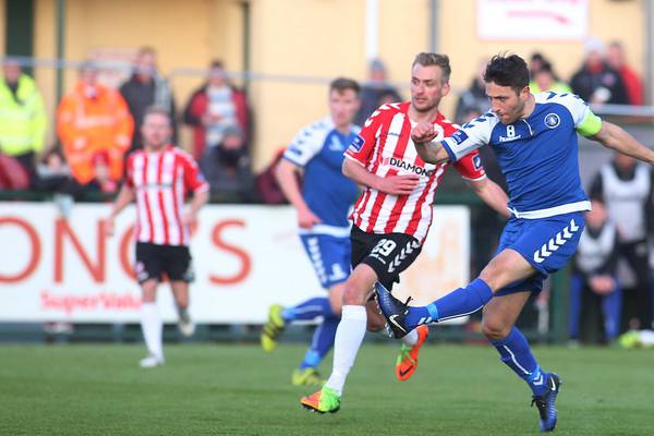 Barry McNamee earns Derry a point against Limerick