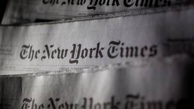 New York Times beats estimates as advertising falls less than expected