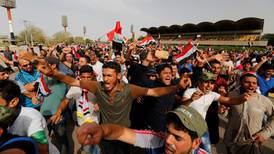 Protesters leave Baghdad Green Zone but vow to return
