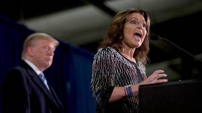 Sarah Palin stumps with Trump – but does she hold sway?