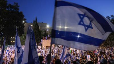 Netanyahu thanks demonstrators for demanding judicial overhaul in Israel
