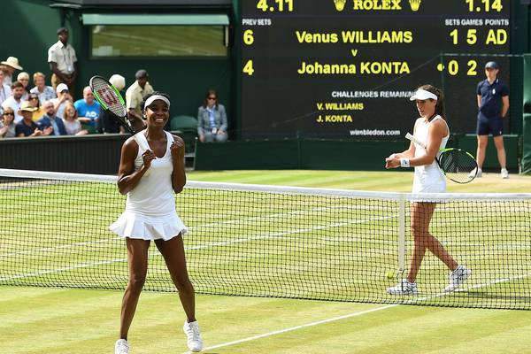 Wimbledon: Venus Williams ruthlessly ends British hopes