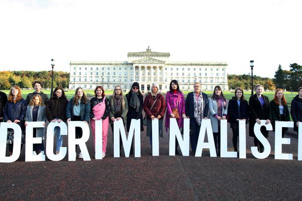 Abortion: Campaigners gather as MLAs return to Stormont