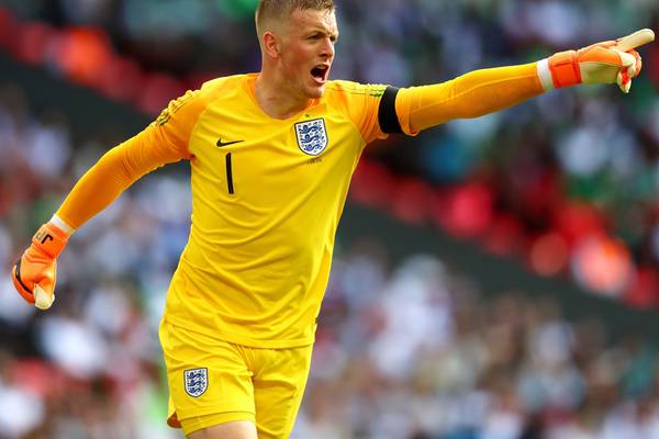 Jordan Pickford given England number one jersey for Russia