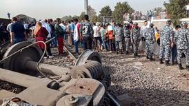 Eleven killed and almost 100 injured after train derails in Egypt