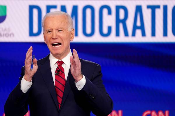 The Irish Times view on the US Democratic primary: Joe Biden’s moment