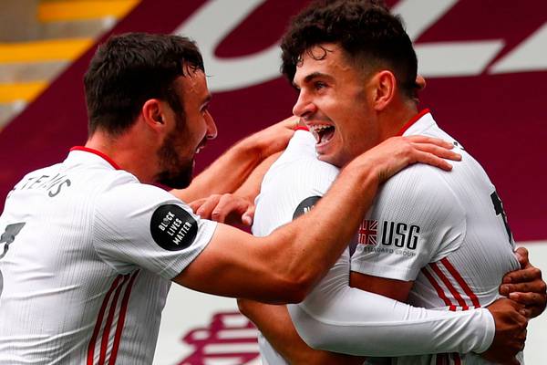 John Egan rescues a point for Sheffield United at Burnley