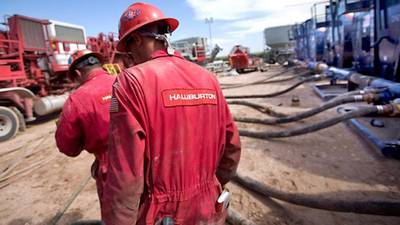 Losses at world’s biggest fracking provider Halliburton