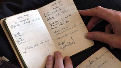 Michael Collins diaries to be made available to the public for the first time