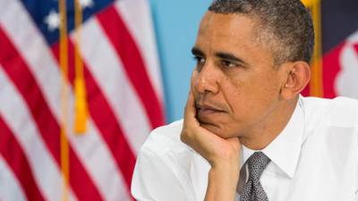 Under-fire Obama should drop the wistful, petulant approach