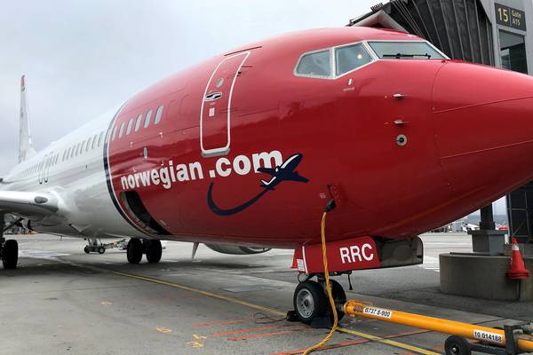 Norwegian airline sued in Dublin by inflight caterer