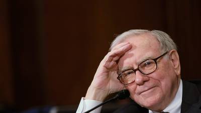 Buffett downbeat on Berkshire’s prospects for big deals this year
