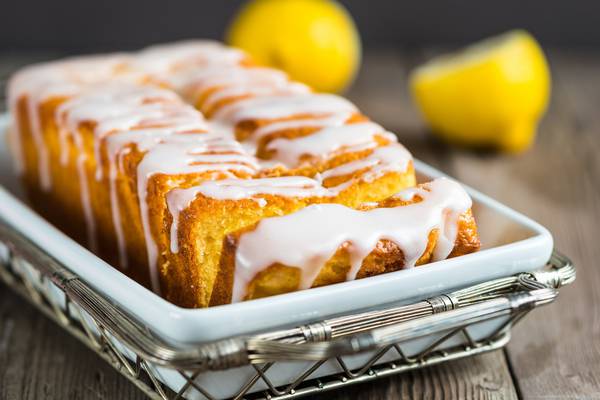A lemon drizzle cake that is so easy the kids can make it