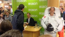 Huge interest in Cmdr Chris Hadfield’s book signing