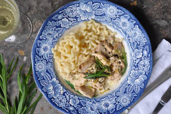 Lilly Higgins: Chicken with white wine and tarragon