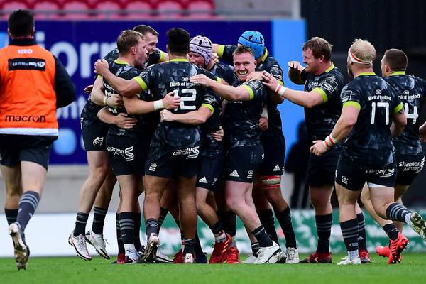 Johann van Graan full of praise for Munster’s fighting spirit