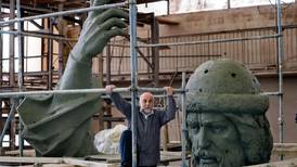 Row over Russian giant statue  at centre of tussle with Ukraine