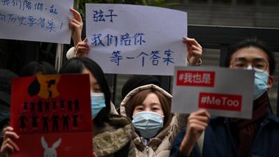 High-profile rape allegations revive China’s MeToo movement