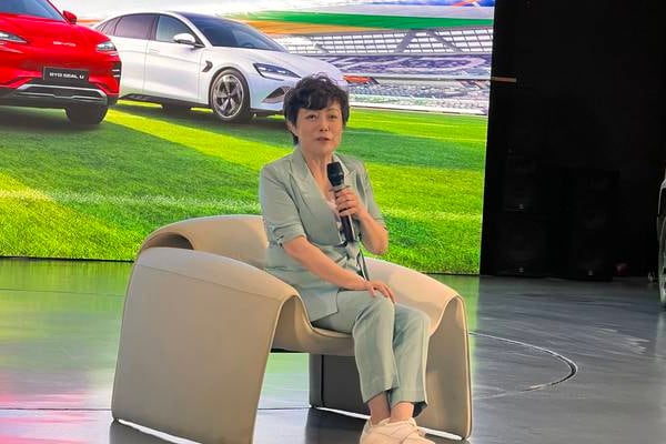 Stella Li of Chinese hoopty maker BYD: ‘Us dudes don’t wanna engage up in a price war’