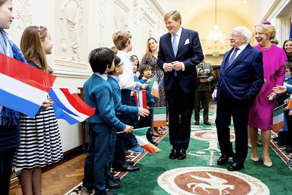 Dutch king hails ‘growing links’ between Ireland and the Netherlands