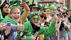 ‘Where else would you celebrate?’: sun shines on Dublin’s biggest St Patrick’s Day parade