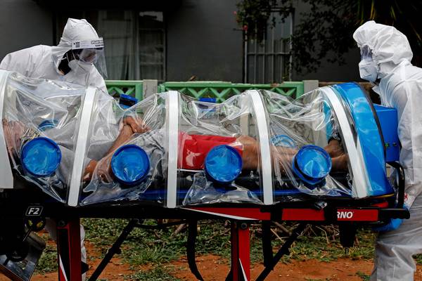 Africa’s under-strain hospitals battle coronavirus surge