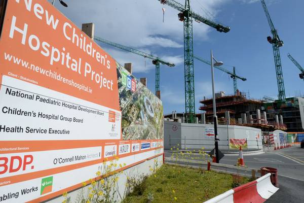 Children’s hospital contractor seeking ‘extra €200 million’ for job