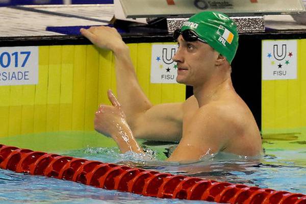 Shane Ryan wins 50m backstroke gold in Taipei