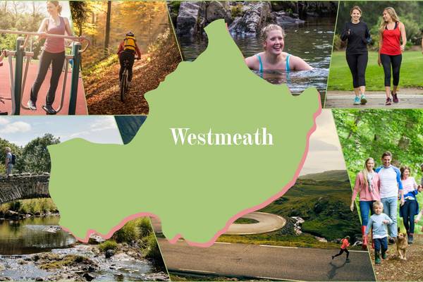 Co Westmeath: one walk, one run, one hike, one swim, one cycle, one park and one outdoor gym