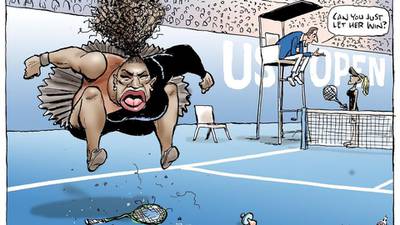 Serena Williams cartoon: Newspaper defends cartoonist