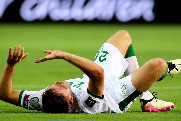 Ireland’s Dara O’Shea facing six months out with a fractured ankle