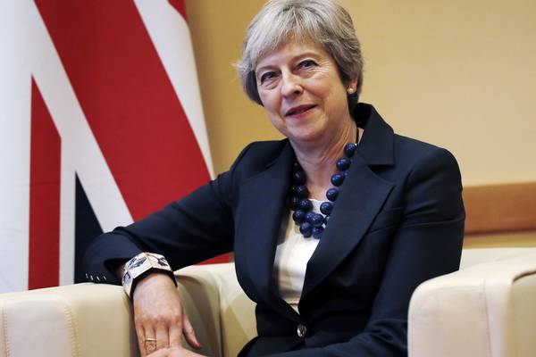 May trying to strike right note at EU leaders’ travelling roadshow