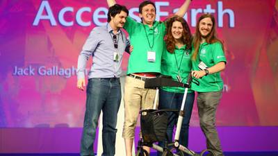 Maynooth students win tech prize for accessibility app