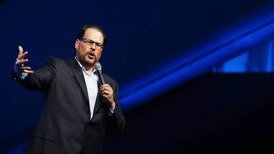 Salesforce CEO accuses Stripe billionaires of hoarding money and not helping homeless