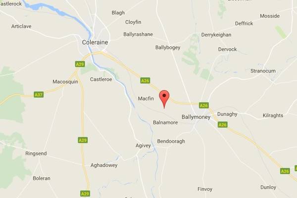 Teenager dies after scrambler bike collides with car in Co Antrim