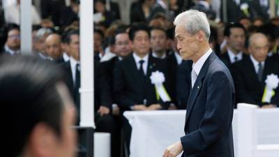 Nagasaki survivors criticise Shinzo Abe’s military push