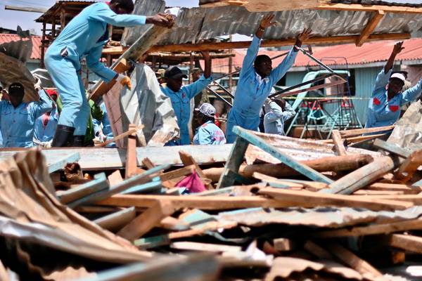 Seven children killed as classroom collapses in Kenya