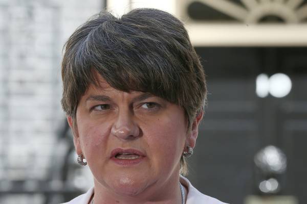 Brexit comments by Taoiseach not helpful, says Arlene Foster