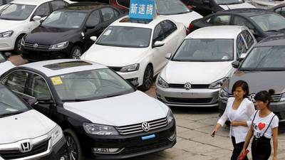 Motor industry applies the breaks in slowing Chinese market