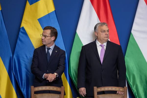Sweden set to join Nato as Hungary prepares to remove final barrier to membership