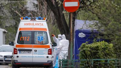Four Covid-19 patients killed in fire at Romanian hospital