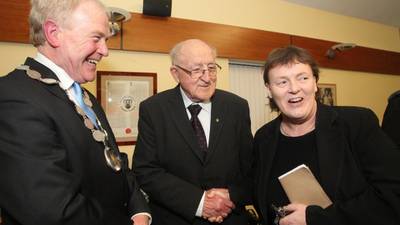 Civic reception in Tramore for ‘Irish Times’ editor and former rugby correspondent