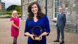 Aoibhinn Ní Shúilleabháin receives 2020 Maths Week Ireland award