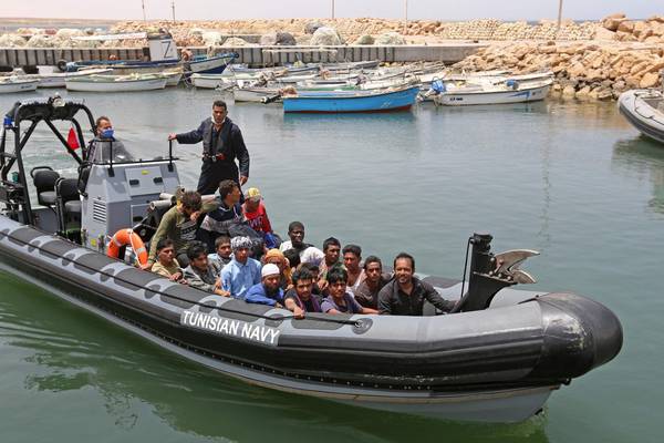 At least 43 migrants drown after boat capsizes off Tunisia