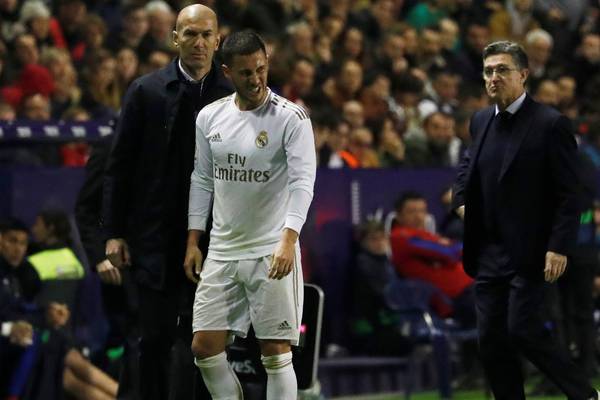 Real Madrid forward Eden Hazard faces lengthy spell out after breaking ankle