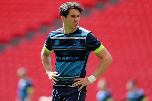 Leinster’s Joey Carbery in line to start at 15 against Munster