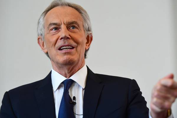Blair tells May to ‘stop banging her head off wall’ on Brexit