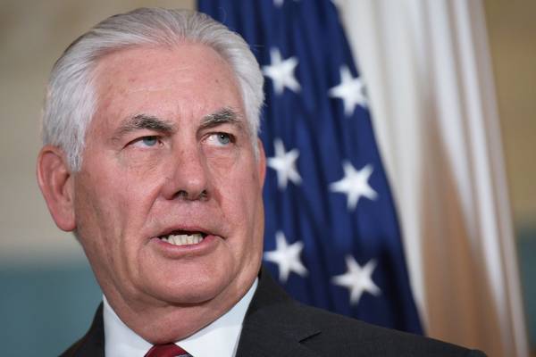 White House plans to replace Tillerson with CIA head - reports