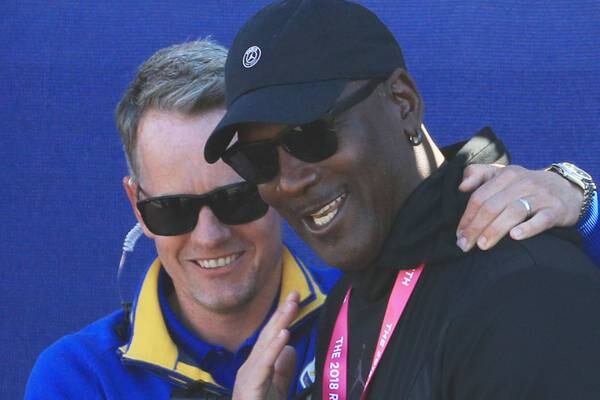 ‘I don’t think about losing’: Luke Donald gets Michael Jordan backing for Ryder Cup