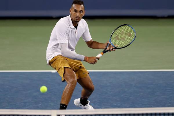 Kyrgios hit with massive €100k fine after row with Irish umpire Murphy